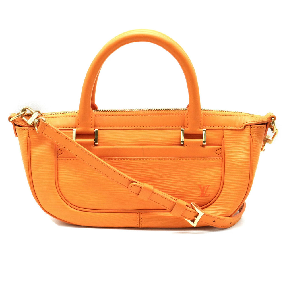 Louis Vuitton Epi Danura 2way Shoulder Bag Mandarin Orange